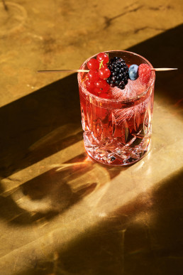 Bild von einem Cocktail für ein Buchprojekt