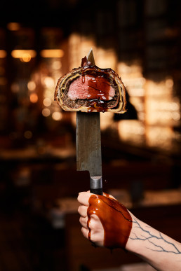 Rinderfilet Wellington großartig zubereitet in der Brasserie Colette Tim Raue