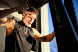 Simon Gronau ist Weltrekordhalter im Hyrox